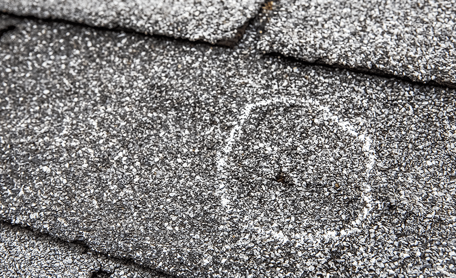 West Field storm damage roof